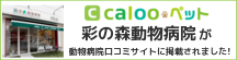 彩の森動物病院が動物病院口コミサイトに掲載されました！